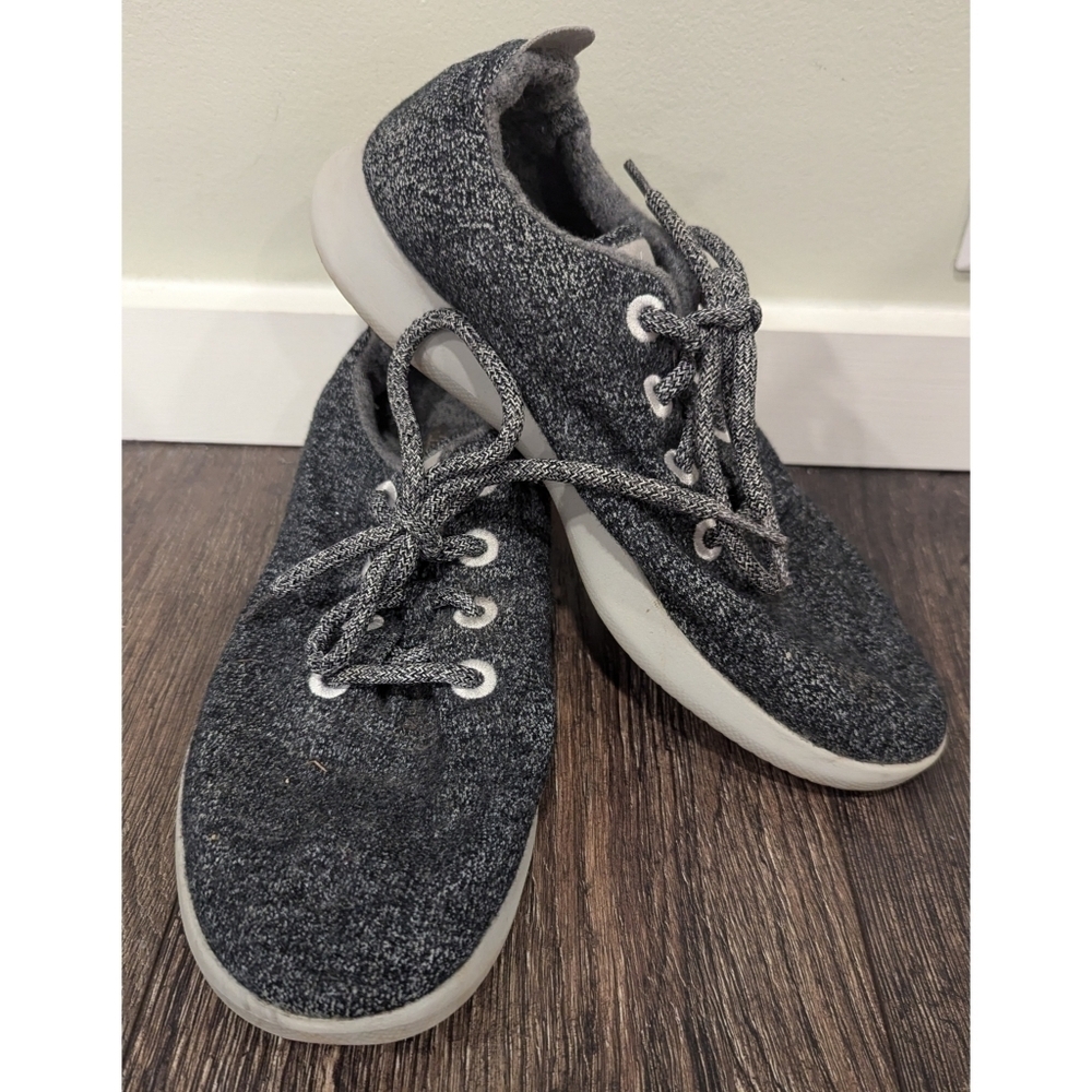 Allbirds Heathered Grey Wool Runners Size 9